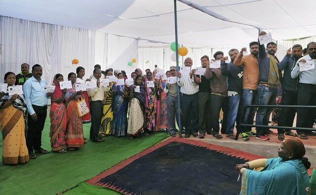 Many instances of EVM malfunctioning were reported from at least 10 constituencies. Congress workers accused the ruling BJP of purposely disrupting the polling process by tampering with the EVMs. Despite residing in rural and remote areas, locals turned up in large numbers to stand in queues and cast their votes at polling booths. PTI Many instances of EVM malfunctioning were reported from at least 10 constituencies. Congress workers accused the ruling BJP of purposely disrupting the polling process by tampering with the EVMs. Despite residing in rural and remote areas, locals turned up in large numbers to stand in queues and cast their votes at polling booths. PTI