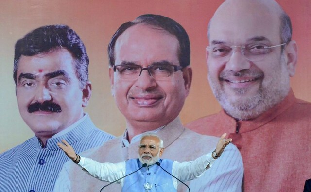 Modi addressed a public meeting for Madhya Pradesh Assembly elections campaign, in Jabalpur where he spoke about power projects and the government's attempt to make the state 'smart'. PTI Modi addressed a public meeting for Madhya Pradesh Assembly elections campaign, in Jabalpur where he spoke about power projects and the government's attempt to make the state 'smart'. PTI