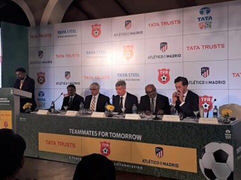 Tata Trusts and La Liga club Atletico de Madrid join hands; TFA set to be renamed Tata Atletico Football Academia Tata Trusts and La Liga club Atletico de Madrid join hands; TFA set to be renamed Tata Atletico Football Academia