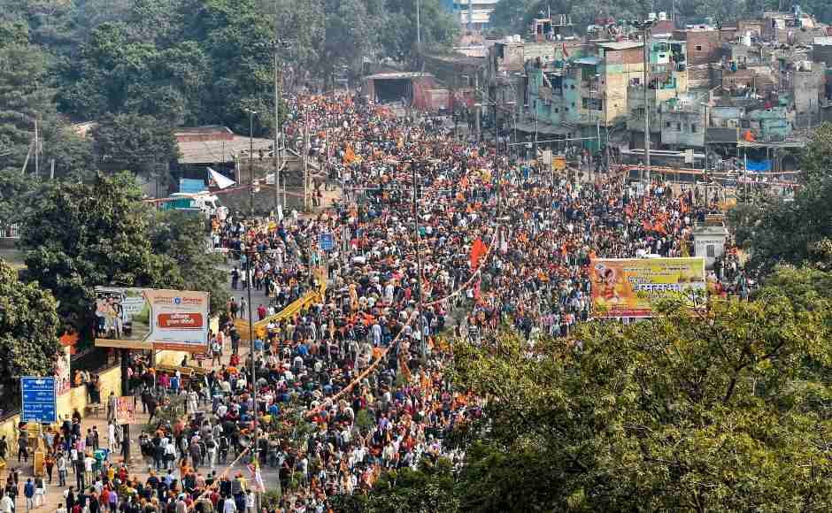The right-wing group had approached President Ram Nath Kovind and state governors during previous phases of its Ram temple campaign. It also plans to hold religious rituals and prayers at temples and matths. PTI The right-wing group had approached President Ram Nath Kovind and state governors during previous phases of its Ram temple campaign. It also plans to hold religious rituals and prayers at temples and matths. PTI