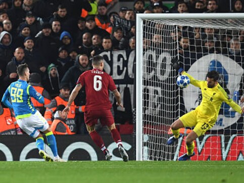 Champions League: Liverpool manager Jurgen Klopp hails goalkeeper Alisson for 'amazing' save against Napoli Champions League: Liverpool manager Jurgen Klopp hails goalkeeper Alisson for 'amazing' save against Napoli