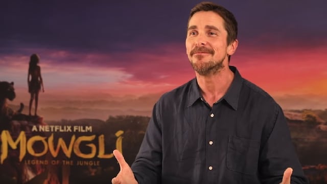 It's a Wrap: Mowgli actor Christian Bale in conversation with Parul Sharma 这是一个Wrap:莫克利演员克里斯蒂安·贝尔与帕鲁·夏尔马的对话