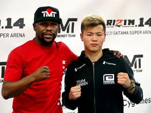 Boxer Floyd Mayweather says New Year's Eve bout against kickboxer Tenshin Nasukawa to be 'all about entertainment'