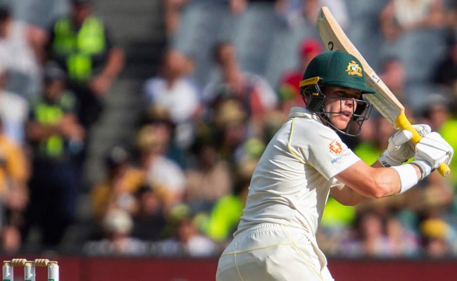 Australia's Marcus Harris is batting on 5 with his opening partner Aaron Finch on 3. The hosts scored 8 runs without losing any wickets till the stumps on Day 2 and are currently 435 runs behind India. AP Australia's Marcus Harris is batting on 5 with his opening partner Aaron Finch on 3. The hosts scored 8 runs without losing any wickets till the stumps on Day 2 and are currently 435 runs behind India. AP