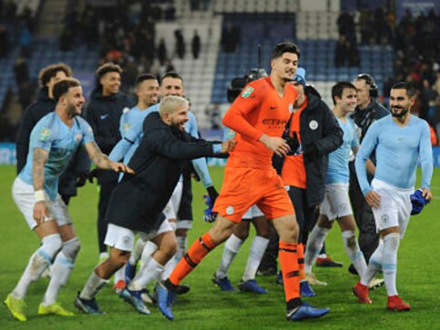 League Cup: Arijanit Muric stars in Manchester City's penalty shoot-out win over Leicester; Burton stun Middlesbrough League Cup: Arijanit Muric stars in Manchester City's penalty shoot-out win over Leicester; Burton stun Middlesbrough