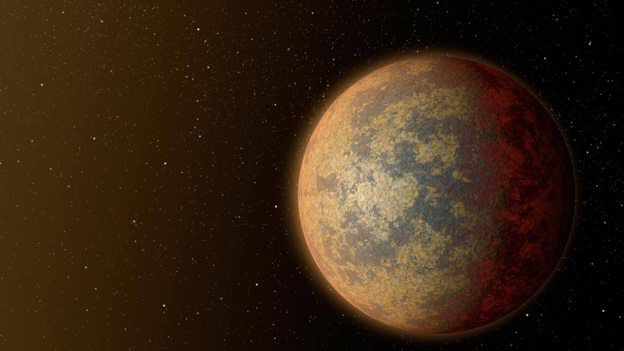 An artist's concept of the rocky, gemstone-laden exoplanet HD219134 b. Image courtesy: Facebook/Thibaut.Roger1