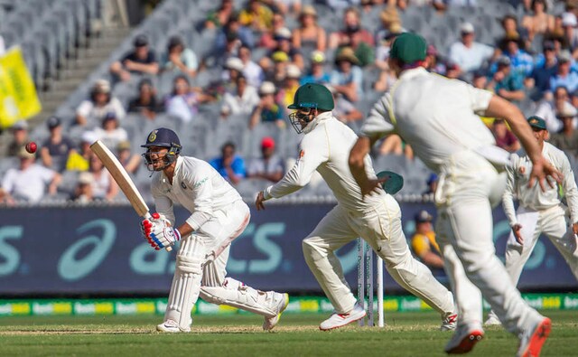 Mayank Agarwal (Left) played another significant knock for India late in the day. As the wickets tumbled by at the other end in second innings, Mayank held his fort at his end. He is currently batting at 28. AP Mayank Agarwal (Left) played another significant knock for India late in the day. As the wickets tumbled by at the other end in second innings, Mayank held his fort at his end. He is currently batting at 28. AP