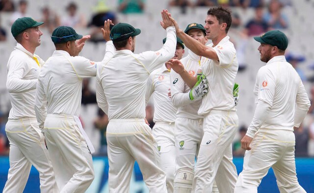 Pat Cummins was on fire in second innings, getting rid of India's top order in a jiffy. He removed Hanuma Vihari, Cheteshwar Pujara, Virat Kohli and Ajinkya Rahane to stage a little comeback for the hosts who are still out of this contest. Aussies took 5 Indian wickets by the end of the day as India reached 54/5 at stumps, leading by 346 runs. AP Pat Cummins was on fire in second innings, getting rid of India's top order in a jiffy. He removed Hanuma Vihari, Cheteshwar Pujara, Virat Kohli and Ajinkya Rahane to stage a little comeback for the hosts who are still out of this contest. Aussies took 5 Indian wickets by the end of the day as India reached 54/5 at stumps, leading by 346 runs. AP