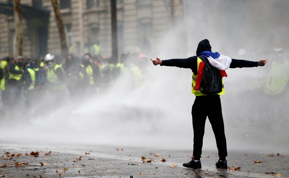 The grassroots protests began with motorists upset over a fuel tax hike, but went on to include a range of demands related to France's high cost of living. Reuters The grassroots protests began with motorists upset over a fuel tax hike, but went on to include a range of demands related to France's high cost of living. Reuters