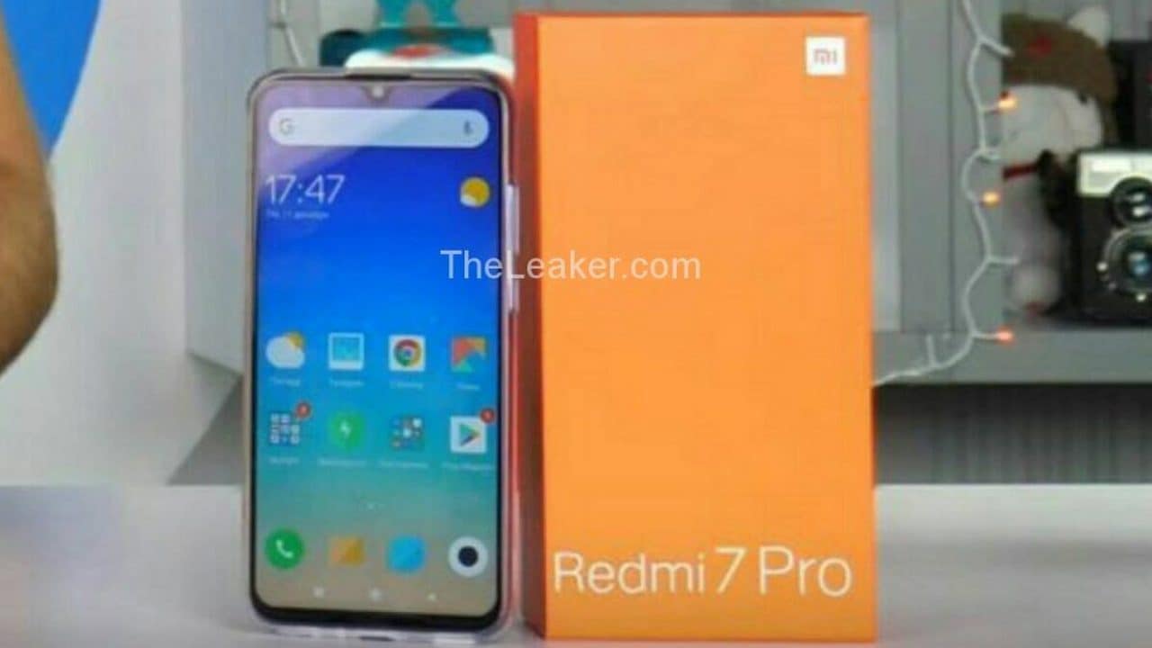 Redmi 7 Pro. Image: The Leaker