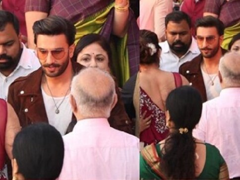 Ranveer Singh can't get enough of weddings; Simmba star gatecrashes a ceremony in Mumbai Ranveer Singh can't get enough of weddings; Simmba star gatecrashes a ceremony in Mumbai