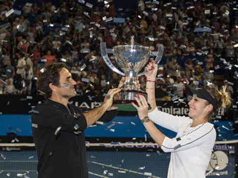 Hopman Cup: Roger Federer wins record third title after leading Switzerland to enthralling victory with Belinda Bencic Hopman Cup: Roger Federer wins record third title after leading Switzerland to enthralling victory with Belinda Bencic
