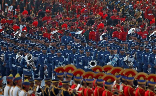 The Beating Retreat ceremony organised at Delhi's Raisina Hill on 29 January every year, marks the culmination of the four-day-long Republic Day celebrations. Reuters The Beating Retreat ceremony organised at Delhi's Raisina Hill on 29 January every year, marks the culmination of the four-day-long Republic Day celebrations. Reuters