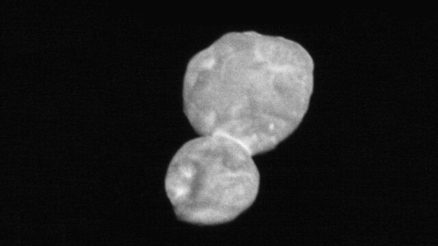 NASA New Horizons beams back 'snowman' visuals of Ultima Thule from New Years flyby NASA New Horizons beams back 'snowman' visuals of Ultima Thule from New Years flyby