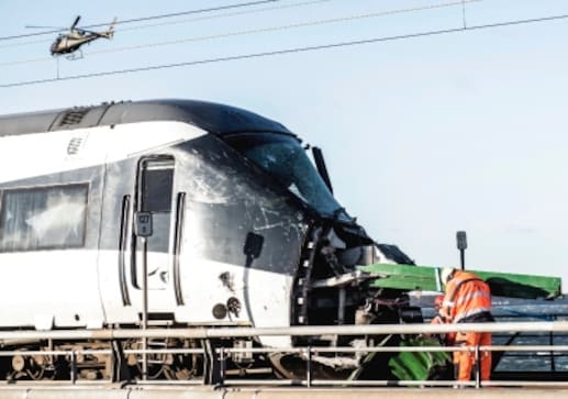 Toll rises to eight in Denmark train accident; mishap becomes country's deadliest in 30 years