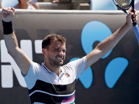 Australian Open 2019: Grigor Dimitrov recovers from slow start to beat veteran Janko Tipsarevic in four sets Australian Open 2019: Grigor Dimitrov recovers from slow start to beat veteran Janko Tipsarevic in four sets