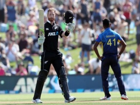 New Zealand vs Sri Lanka: Martin Guptill slams hundred, Jimmy Neesham hits quickfire fifty in Kiwis' 45-run win over visitors in first ODI New Zealand vs Sri Lanka: Martin Guptill slams hundred, Jimmy Neesham hits quickfire fifty in Kiwis' 45-run win over visitors in first ODI