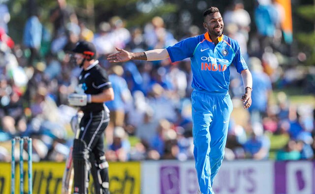 In the third ODI, a notable inclusion in India XI was that of Hardik Pandya, who was coming into the game after having gone through a huge controversy back home. He took a blinder of a catch on Monday, that of New Zealand captain Kane Williamson, making a strong statement about his mental and physical fitness level despite being off the field for all the wrong reasons. He bowled 10 overs and picked 2 wickets on Monday. AP In the third ODI, a notable inclusion in India XI was that of Hardik Pandya, who was coming into the game after having gone through a huge controversy back home. He took a blinder of a catch on Monday, that of New Zealand captain Kane Williamson, making a strong statement about his mental and physical fitness level despite being off the field for all the wrong reasons. He bowled 10 overs and picked 2 wickets on Monday. AP