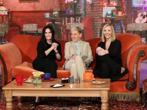 Courtney Cox joins Instagram, shares first photo with Friends co-star Lisa Kudrow, Ellen DeGeneres Courtney Cox joins Instagram, shares first photo with Friends co-star Lisa Kudrow, Ellen DeGeneres