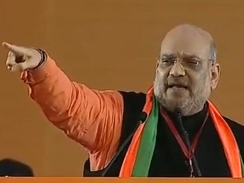 Amit Shah at party meet says BJP wants Ram temple at earliest, Congress creating hurdles Amit Shah at party meet says BJP wants Ram temple at earliest, Congress creating hurdles