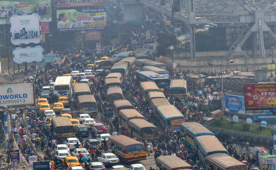 BJP leader Babul Supriyo tweeted comments against Mamata Banerjee and the TMC all through Saturday, criticising the party for disrupting traffic in Kolkata. He also claimed the chief minister had given the state nothing more than large posters. PTI BJP leader Babul Supriyo tweeted comments against Mamata Banerjee and the TMC all through Saturday, criticising the party for disrupting traffic in Kolkata. He also claimed the chief minister had given the state nothing more than large posters. PTI