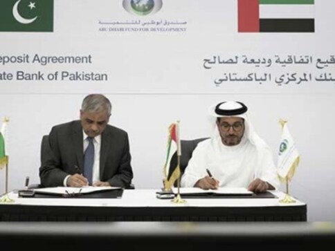 Pakistan, UAE sign $3 billion bailout package as part of Abu Dhabi's support to boost Islamabad's dollar reserves Pakistan, UAE sign $3 billion bailout package as part of Abu Dhabi's support to boost Islamabad's dollar reserves