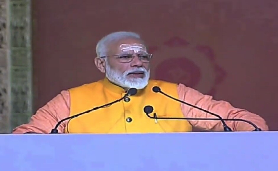 The prime minister felicitated sanitation workers by washing their feet and said their blessings will remain with him for the rest of his life. He said in his speech that the country is progressing towards becoming open-defecation free by 2 October, 2019. Twitter/PMOIndia The prime minister felicitated sanitation workers by washing their feet and said their blessings will remain with him for the rest of his life. He said in his speech that the country is progressing towards becoming open-defecation free by 2 October, 2019. Twitter/PMOIndia