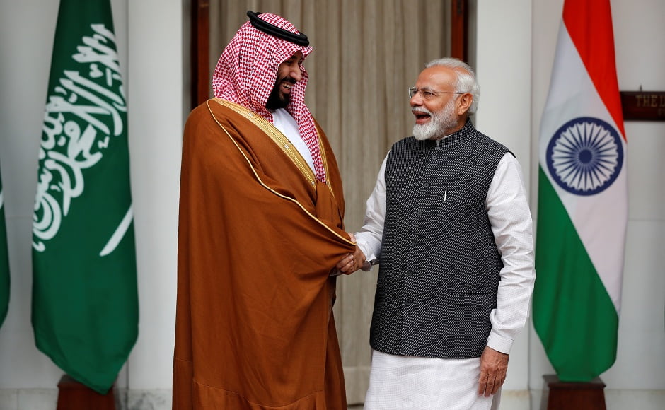 The crown prince and the prime minister engaged in bilateral talks. The two sides signed five MoUs, including on infrastructure, housing, cooperation on broadcasting and enhancing bilateral investment relations. They later issued a joint statement. Reuters The crown prince and the prime minister engaged in bilateral talks. The two sides signed five MoUs, including on infrastructure, housing, cooperation on broadcasting and enhancing bilateral investment relations. They later issued a joint statement. Reuters