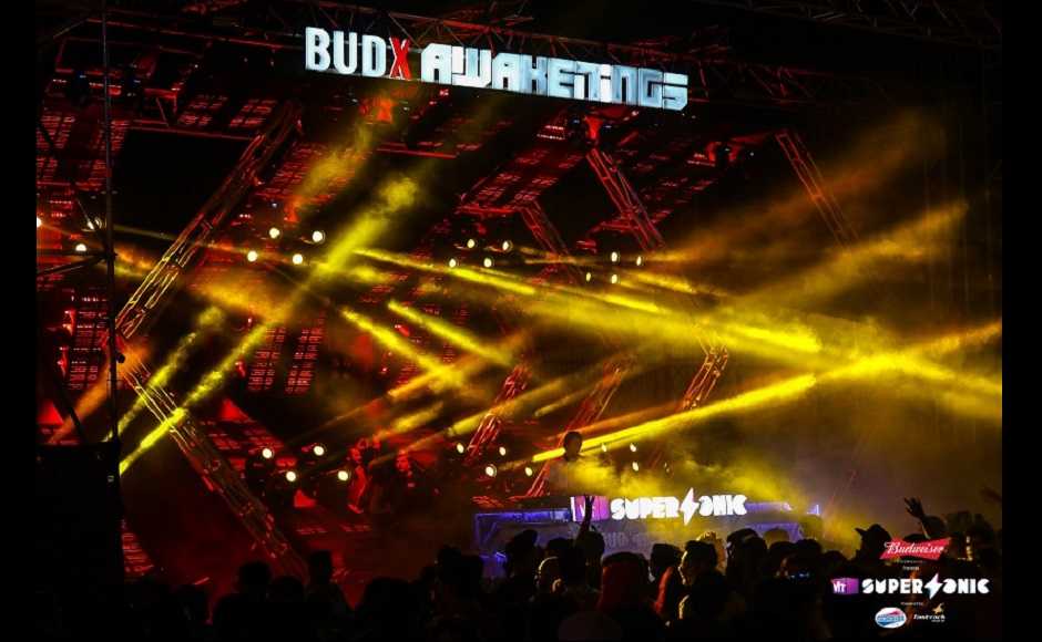 BUDXAwakenings stage at the festival BUDXAwakenings stage at the festival