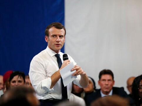 French President Emmanuel Macron 'unhappy' that 2024 Olympics is failing poorest districts of Paris French President Emmanuel Macron 'unhappy' that 2024 Olympics is failing poorest districts of Paris