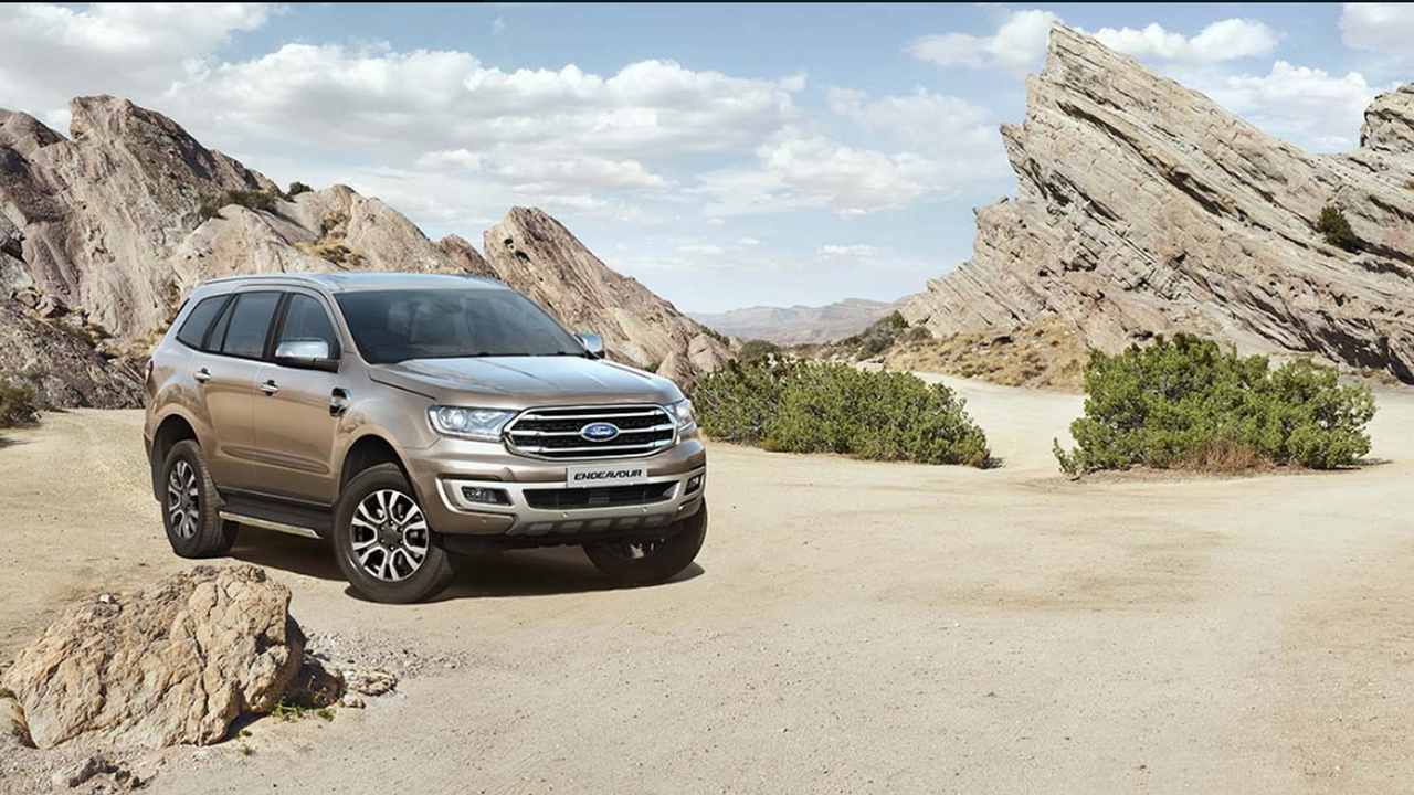 We found out pretty early that it works a treat with the Endeavour's all-time all-wheel drive. Image: Ford Endeavour