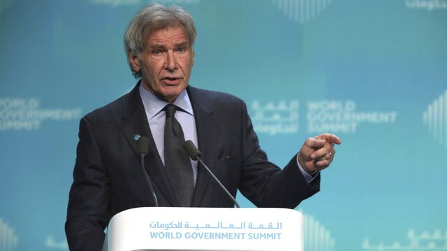 Harrison Ford pleads to protect oceans, calls out Trump for 'denigrating science' Harrison Ford pleads to protect oceans, calls out Trump for 'denigrating science'