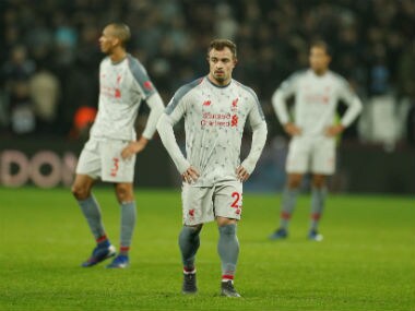Premier League: Lacklustre Liverpool held by West Ham United as tension mounts at top of the table