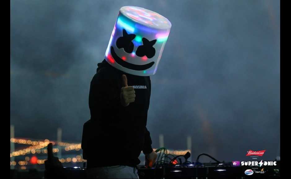 American DJ-producer Marshmello American DJ-producer Marshmello