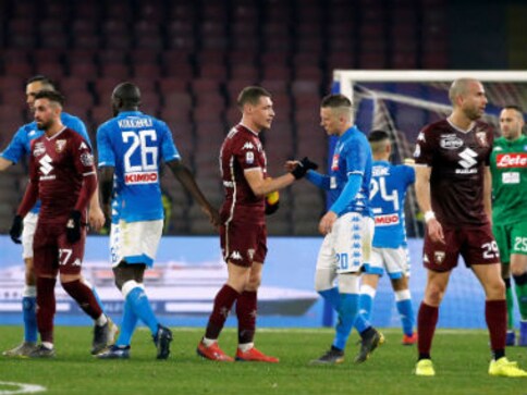 Serie A: Napoli held by Torino as title hopes take further blow; Radja Nainggolan nets winner for Inter Milan against Sampdoria Serie A: Napoli held by Torino as title hopes take further blow; Radja Nainggolan nets winner for Inter Milan against Sampdoria