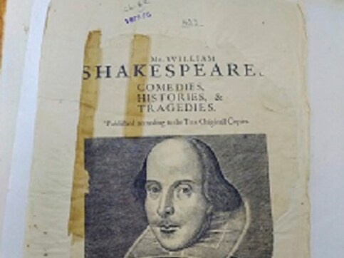 Rare 1623 edition of Shakespeare’s complete works, document with Jawaharlal Nehru’s signature await proper care at IIT Rourkee Rare 1623 edition of Shakespeare’s complete works, document with Jawaharlal Nehru’s signature await proper care at IIT Rourkee