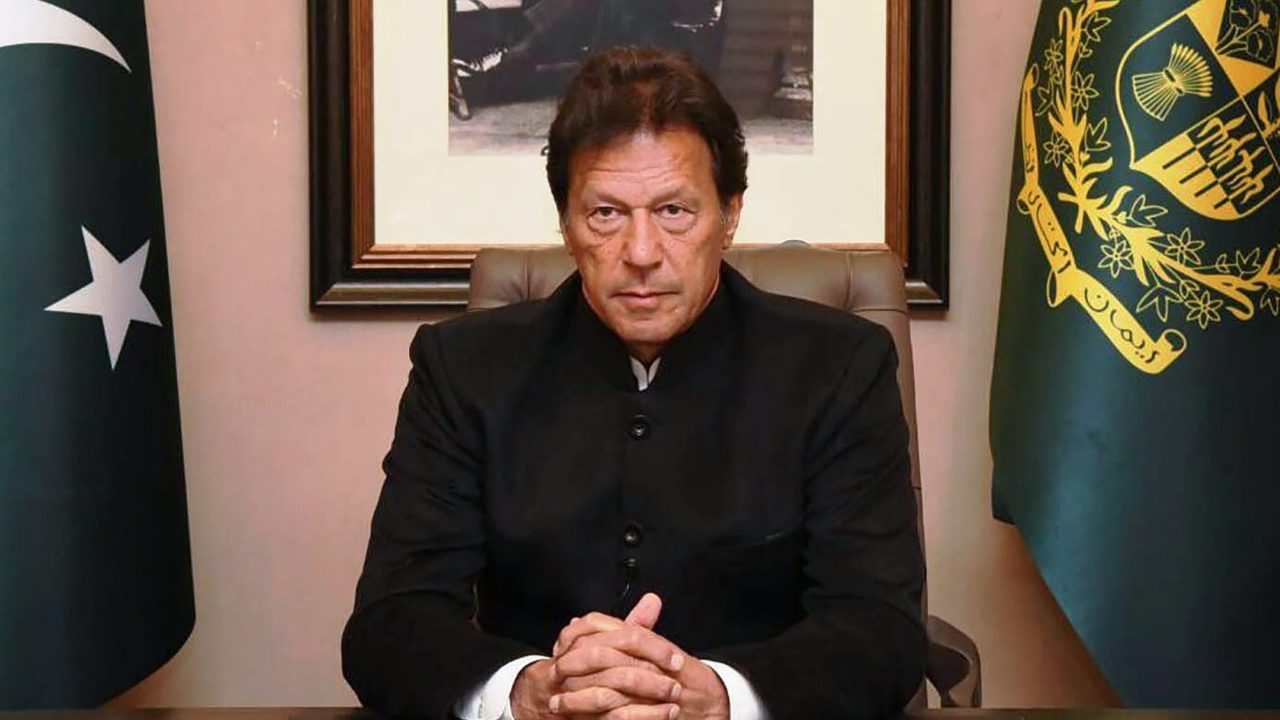 File image of Pakistani prime minister Imran Khan. PTI
