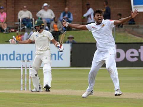 South Africa vs Sri Lanka: Visitors bowl Proteas out for 128 in second innings on Day 2 to set stage for series win South Africa vs Sri Lanka: Visitors bowl Proteas out for 128 in second innings on Day 2 to set stage for series win