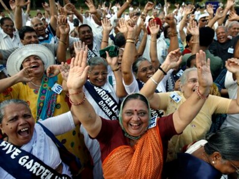 Greying India's silver lining