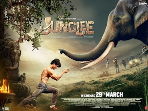 Vidyut Jammwal pulls off high risk action for Junglee Vidyut Jammwal pulls off high risk action for Junglee
