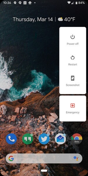 Android Q emergency features.