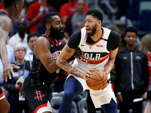 NBA: James Harden helps Rockets clinch playoff spot with blitz against Pelicans; Warriors rack up 50th win of season NBA: James Harden helps Rockets clinch playoff spot with blitz against Pelicans; Warriors rack up 50th win of season