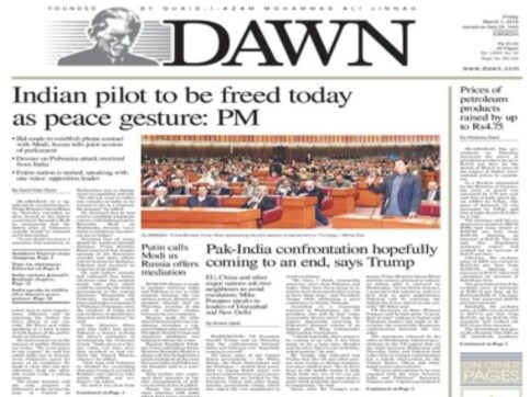 IAF pilot's return: Pakistani op-eds hail Imran Khan's restraint, Indian news channels quick to term it 'diplomatic victory' IAF pilot's return: Pakistani op-eds hail Imran Khan's restraint, Indian news channels quick to term it 'diplomatic victory'