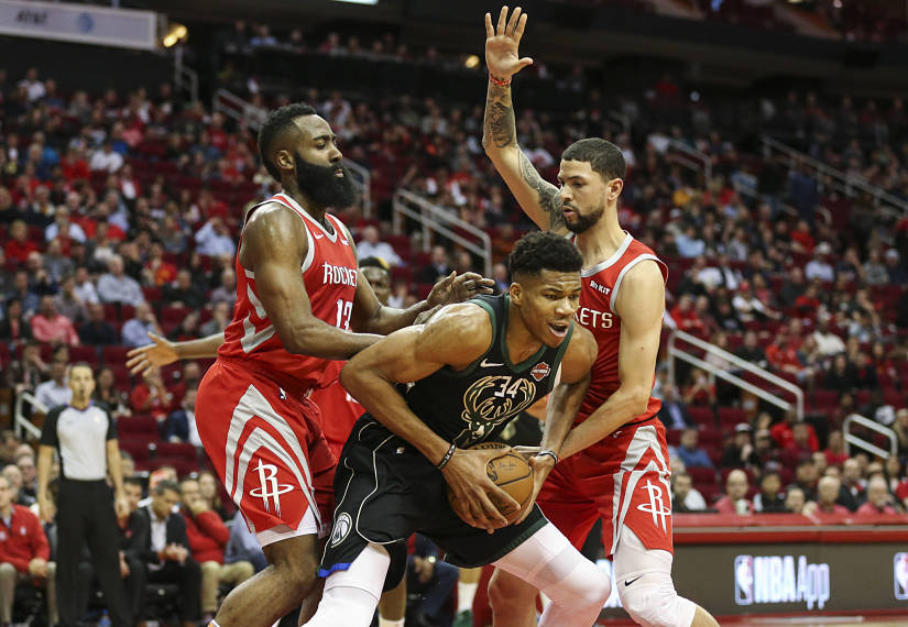 Being on separate conferences, the Bucks and Rockets played each other just twice this season, and Milwaukee went 2-0 in the season series. Troy Taormina/USA Today Sports via Reuters