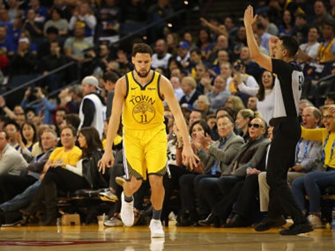NBA: Klay Thompson bounces back from injury to net 39 points in Warriors' win over Nuggets; Rockets beat 76ers NBA: Klay Thompson bounces back from injury to net 39 points in Warriors' win over Nuggets; Rockets beat 76ers