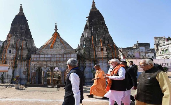 Narendra Modi in Uttar Pradesh: PM offers prayers at Kashi Vishwanath Temple, addresses rallies in Kanpur, Ghaziabad Narendra Modi in Uttar Pradesh: PM offers prayers at Kashi Vishwanath Temple, addresses rallies in Kanpur, Ghaziabad