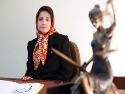 Human rights lawyer Nasrin Sotoudeh sentenced to 38 years in prison for 'security offences': Advocate fought against headscarf rule in Iran Human rights lawyer Nasrin Sotoudeh sentenced to 38 years in prison for 'security offences': Advocate fought against headscarf rule in Iran
