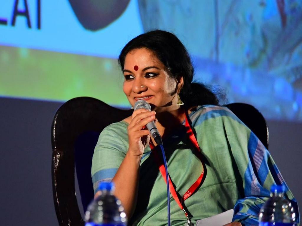 Professor Meena T Pillai. Image: IFFK