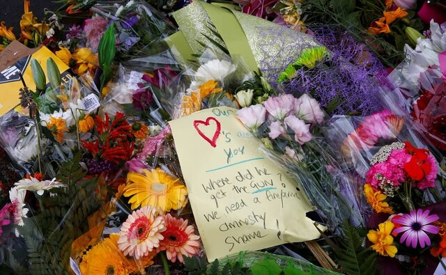 Some messages questioned the gun control policies in New Zealand. Prime Minister Jacinda Ardern vowed on Tuesday that gunman Brenton Tarrant would face the "full force of the law". Reuters Some messages questioned the gun control policies in New Zealand. Prime Minister Jacinda Ardern vowed on Tuesday that gunman Brenton Tarrant would face the "full force of the law". Reuters