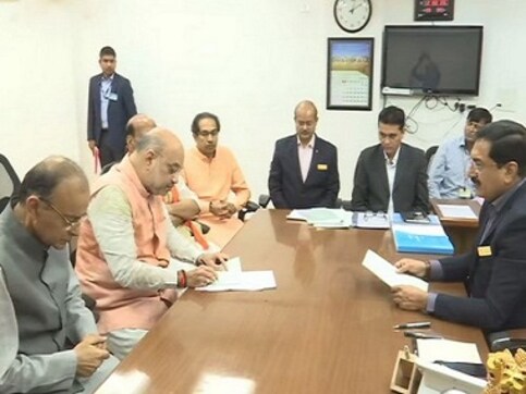 Amit Shah files nomination for Lok Sabha polls in Gandhinagar; affidavit shows BJP chief’s assets grew three times since 2012 Amit Shah files nomination for Lok Sabha polls in Gandhinagar; affidavit shows BJP chief’s assets grew three times since 2012
